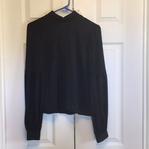 New w/ Tags H&M Navy Blue Blouse Size 2